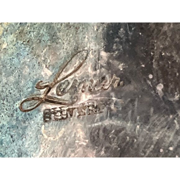 Vintage Leonard Silver Plate Coffee/Tea Pot – White Heat-Resistant Handle Accent - Picture 5 of 6